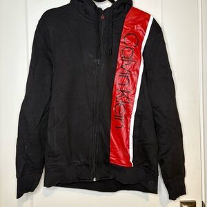Calvin Klein Black and Red Jacket
